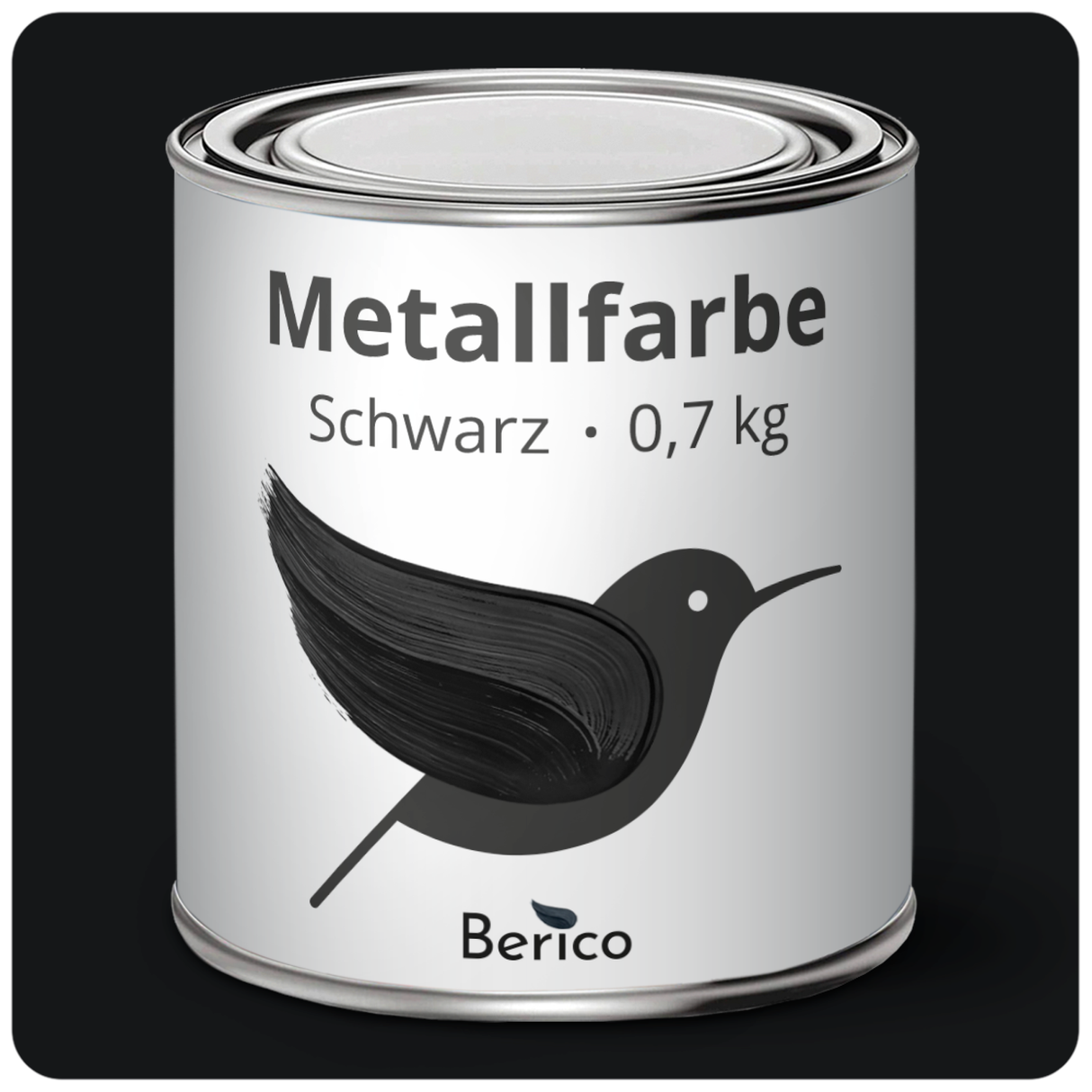 BERICO Metallfarbe: geruchsarmer und stark haftender 4-in-1 Lack