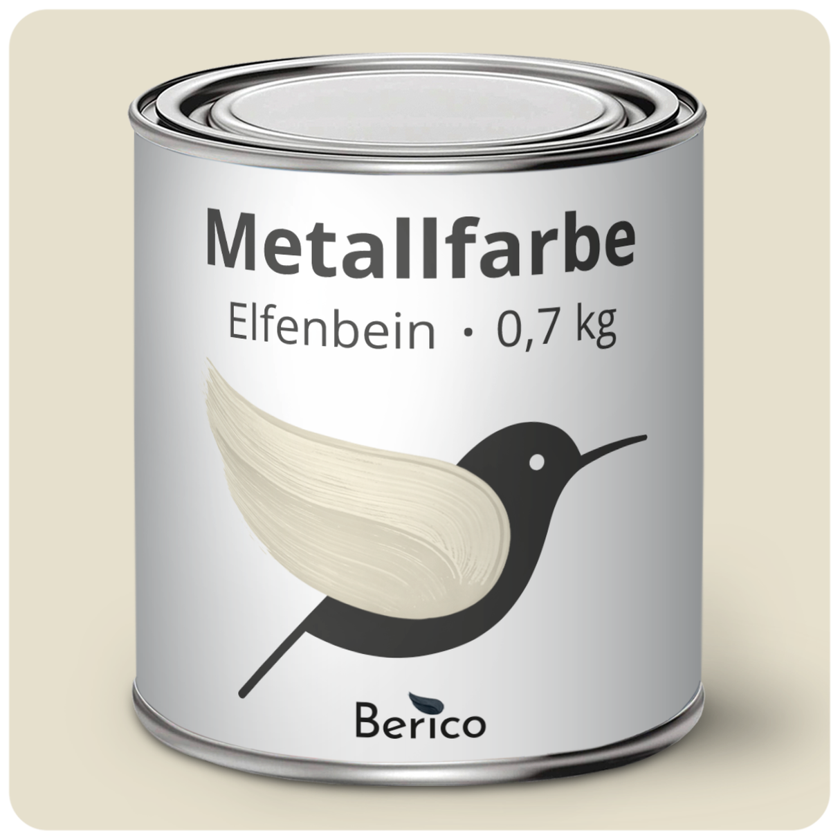 BERICO Metallfarbe: geruchsarmer und stark haftender 4-in-1 Lack