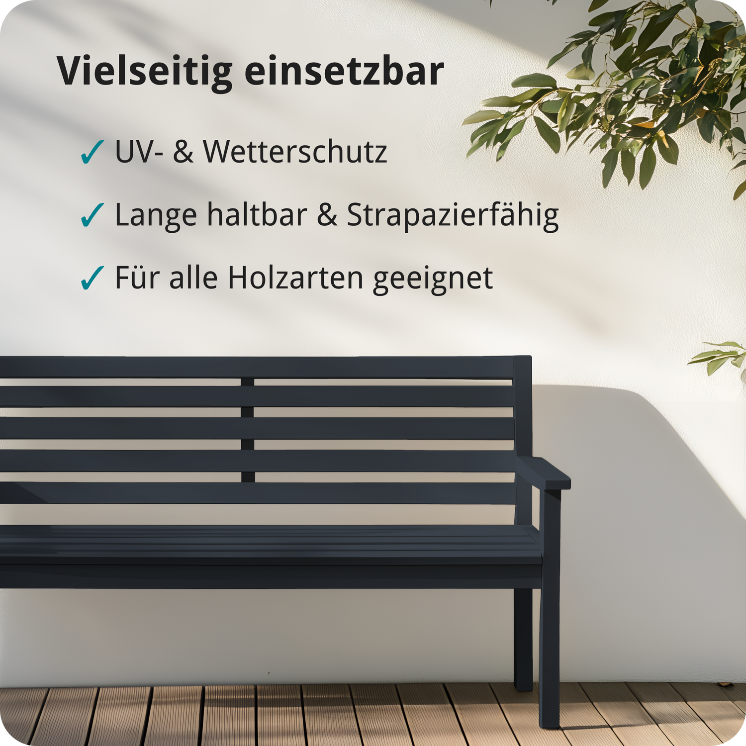 Berico Holzfarbe: 4-in-1 Holzlack für Innen und Außen