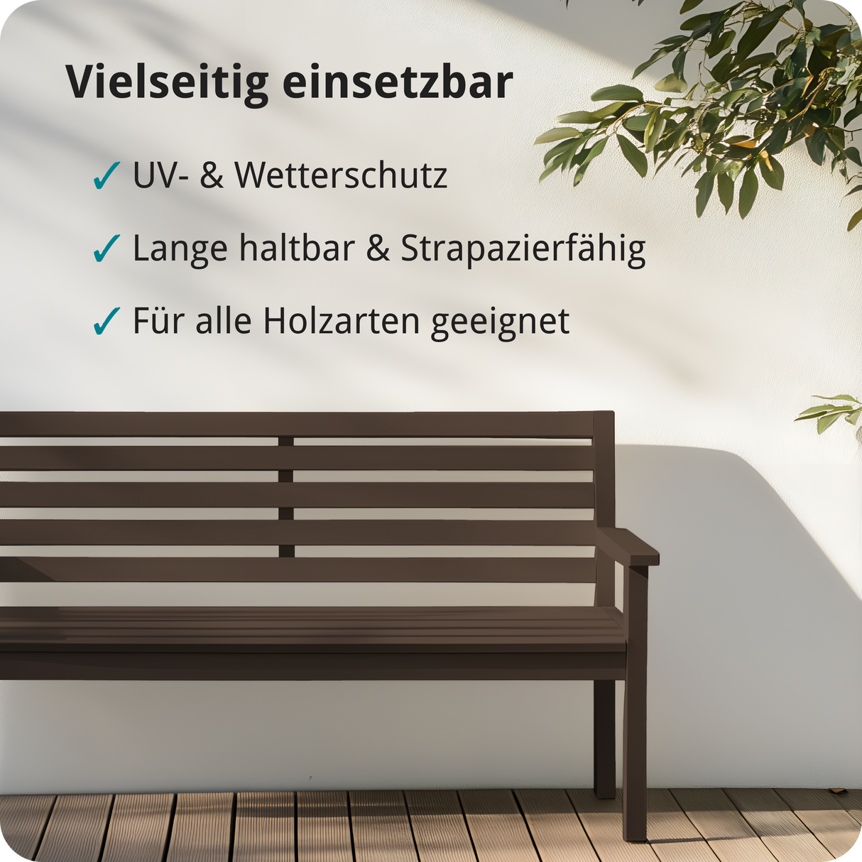 Berico Holzfarbe: 4-in-1 Holzlack für Innen und Außen