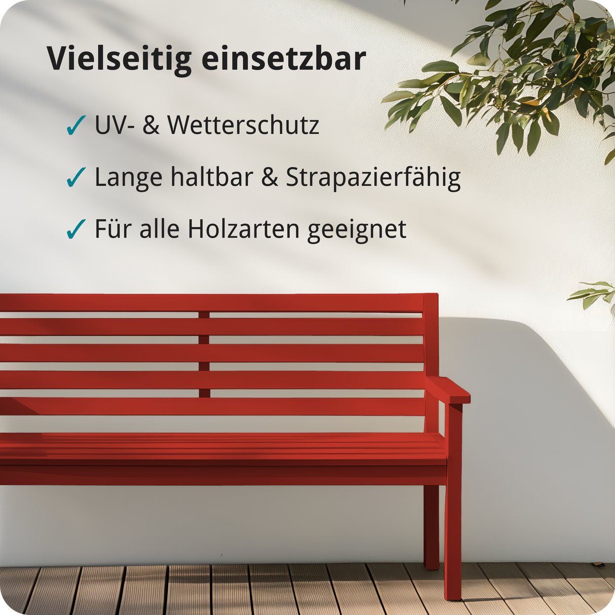 Berico Holzfarbe: 4-in-1 Holzlack für Innen und Außen