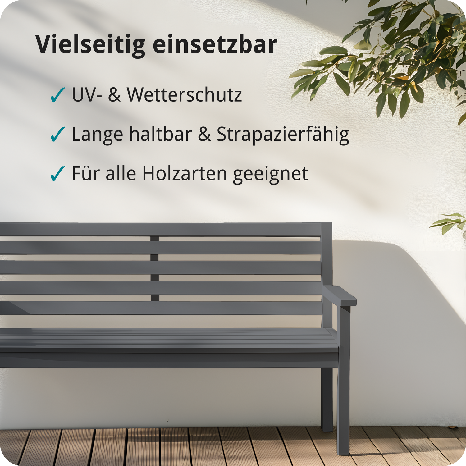 Berico Holzfarbe: 4-in-1 Holzlack für Innen und Außen