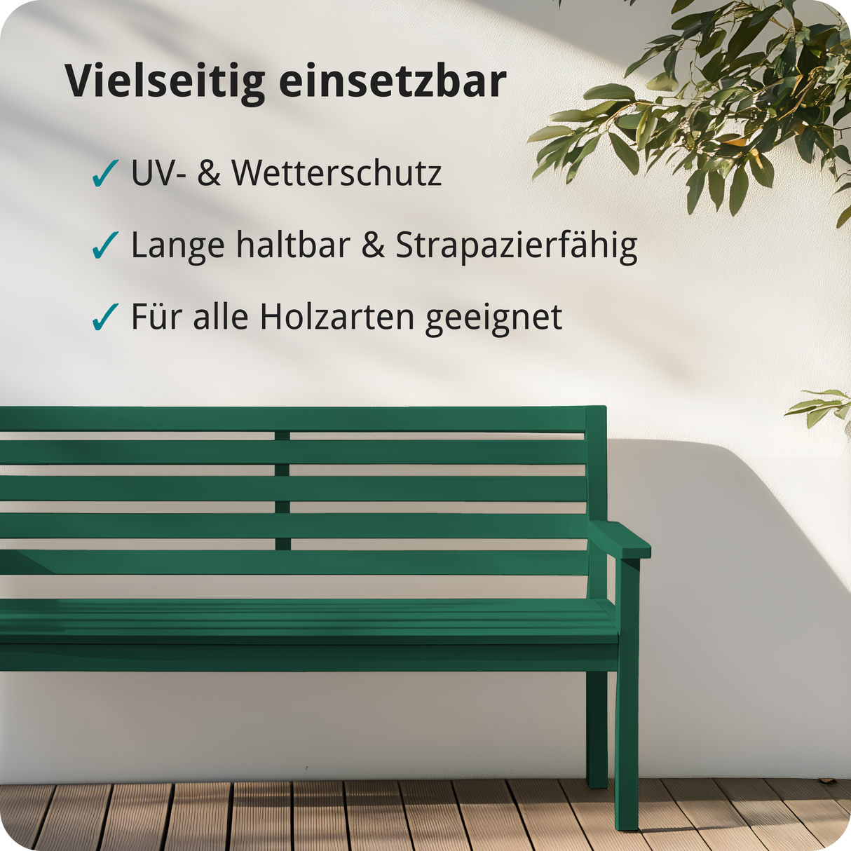 Berico Holzfarbe: 4-in-1 Holzlack für Innen und Außen