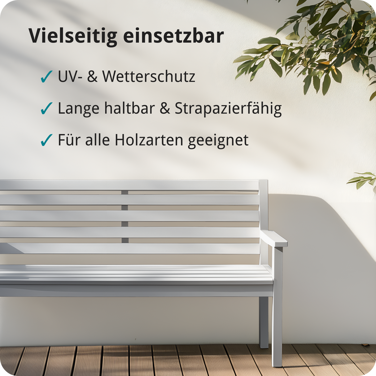 Berico Holzfarbe: 4-in-1 Holzlack für Innen und Außen