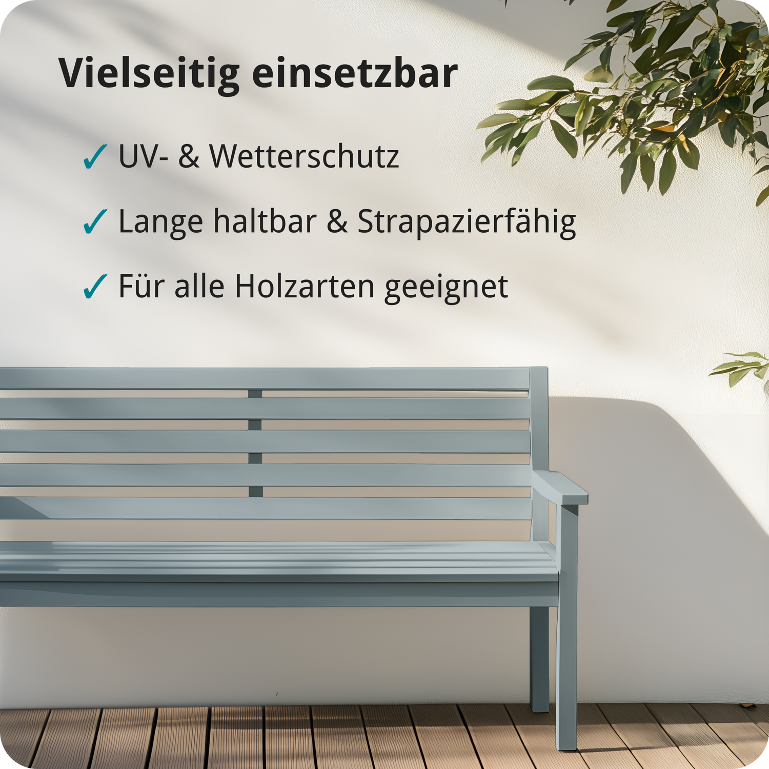 Berico Holzfarbe: 4-in-1 Holzlack für Innen und Außen