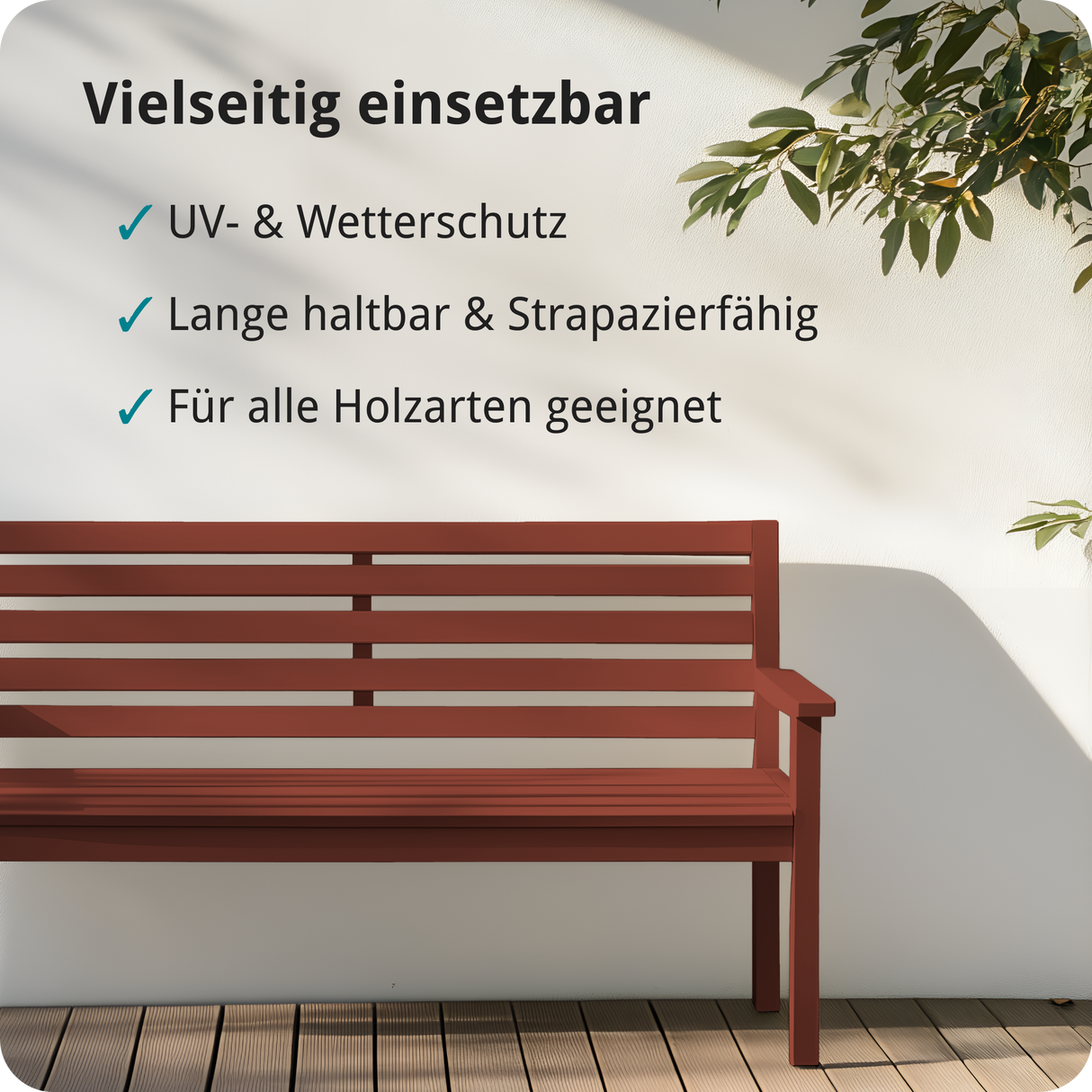 Berico Holzfarbe: 4-in-1 Holzlack für Innen und Außen