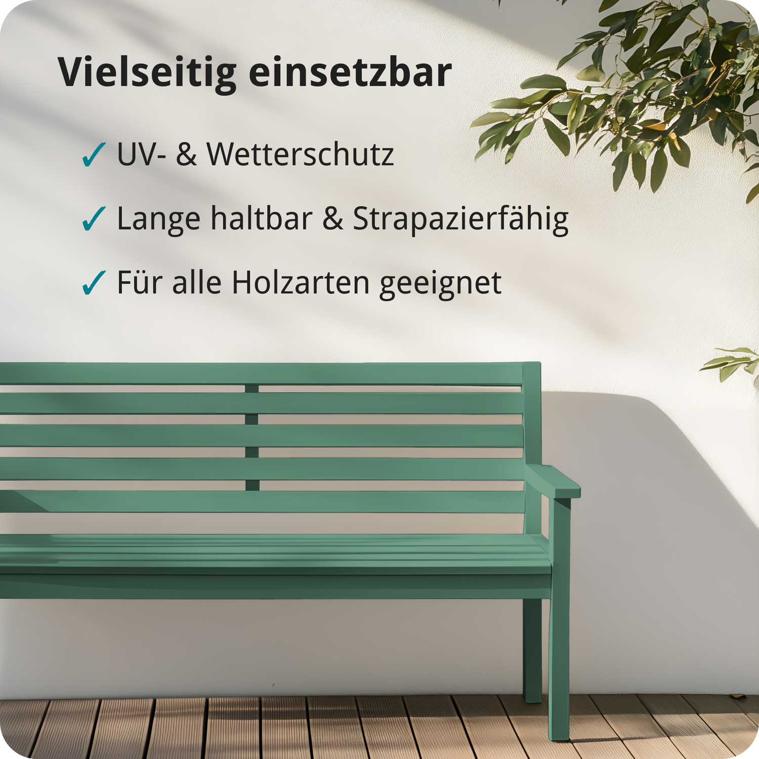 Berico Holzfarbe: 4-in-1 Holzlack für Innen und Außen