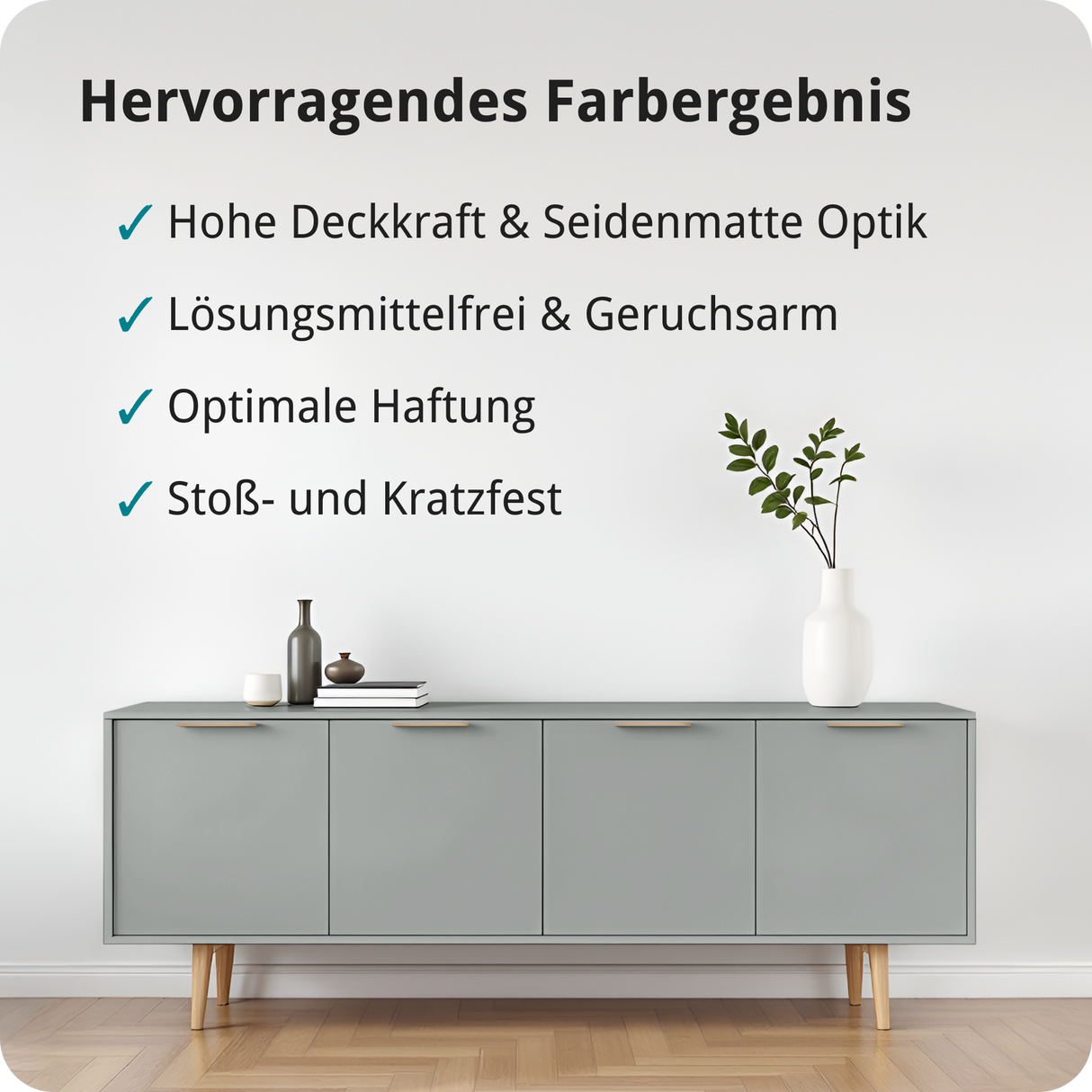 BERICO Metallfarbe: geruchsarmer und stark haftender 4-in-1 Lack