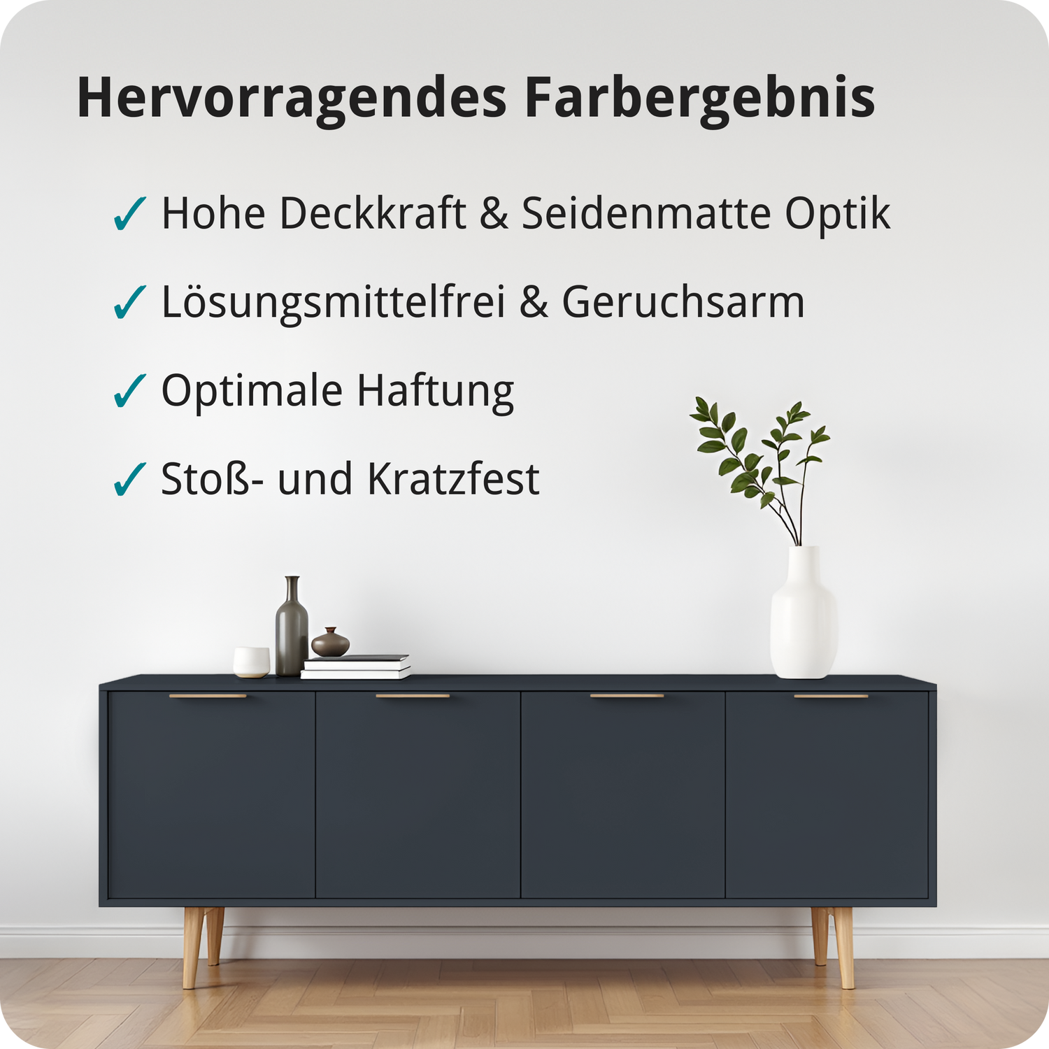 Berico Holzfarbe: 4-in-1 Holzlack für Innen und Außen