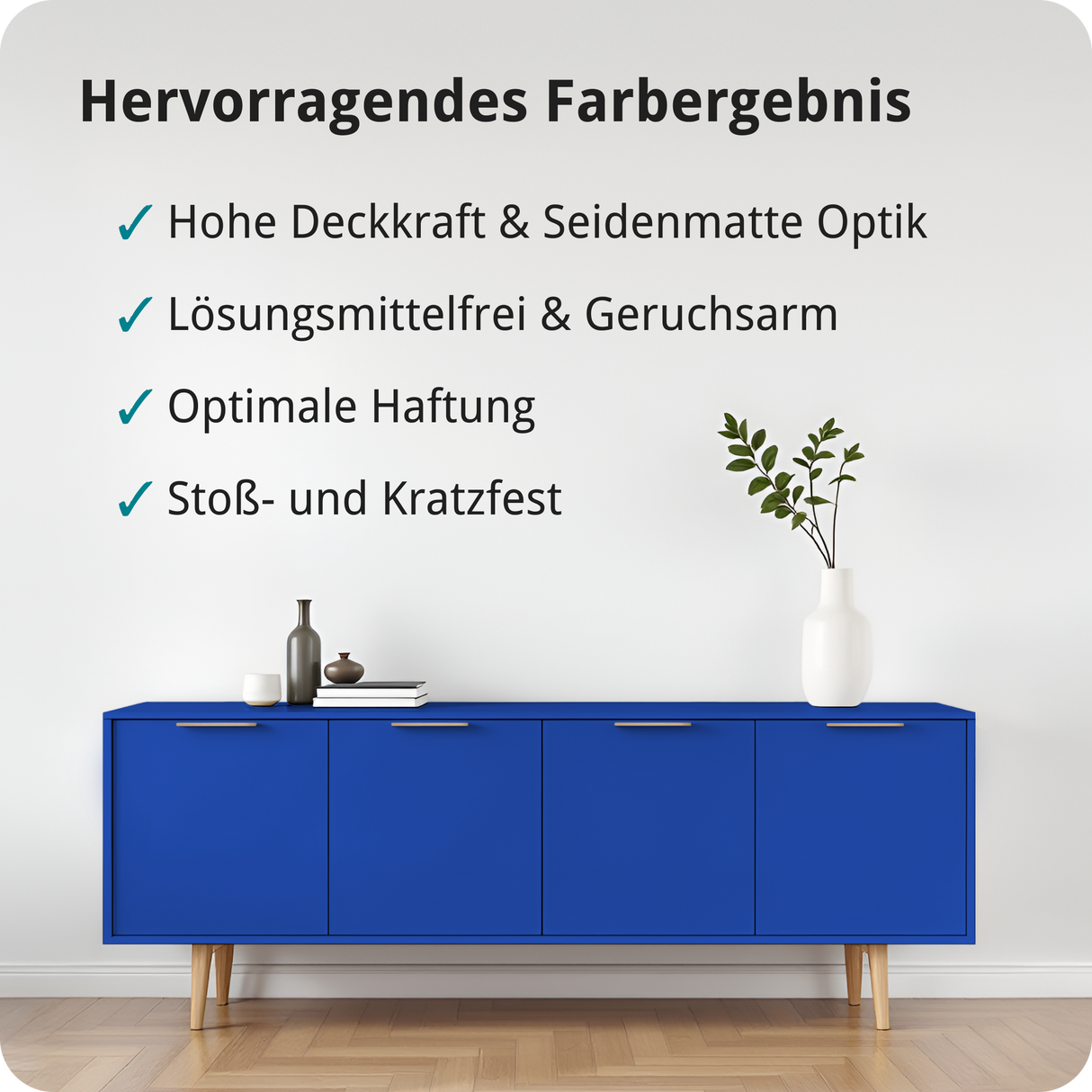 Berico Holzfarbe: 4-in-1 Holzlack für Innen und Außen