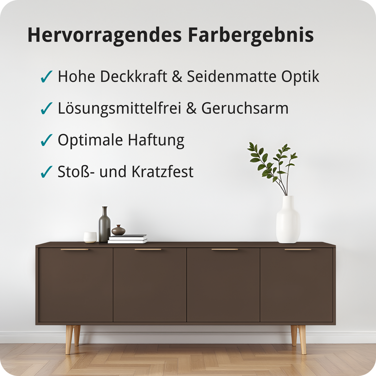 Berico Holzfarbe: 4-in-1 Holzlack für Innen und Außen