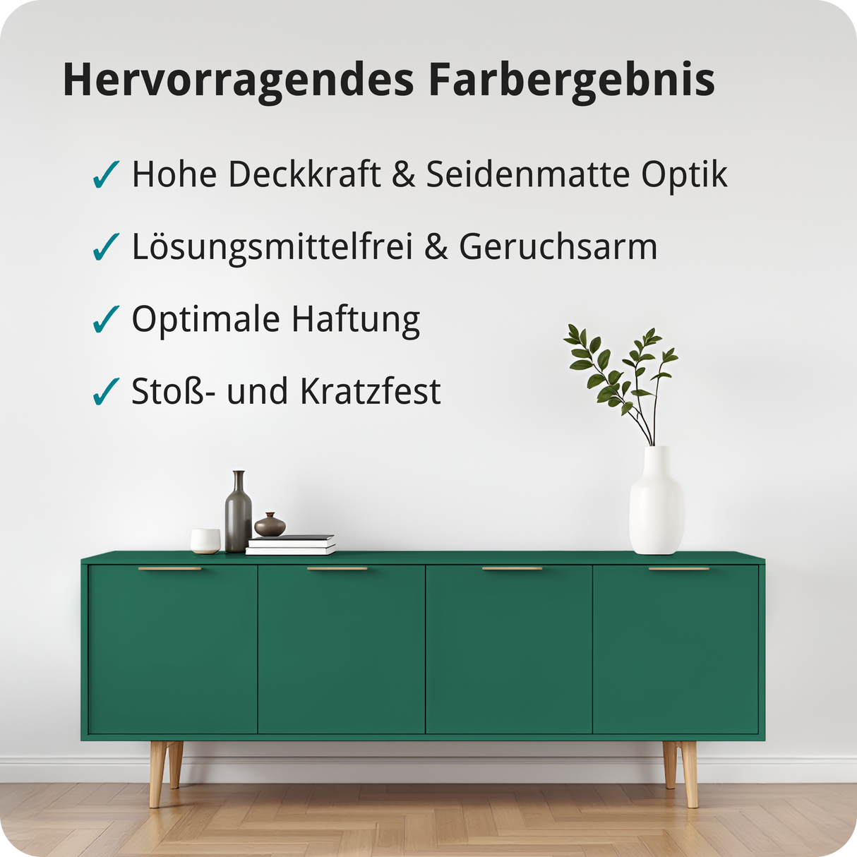 Berico Holzfarbe: 4-in-1 Holzlack für Innen und Außen