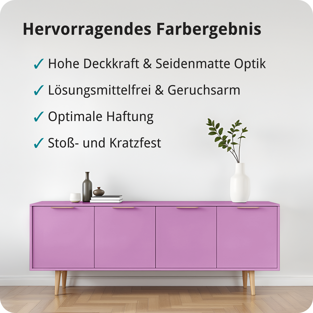 BERICO Holzfarbe: 4-in-1 Holzlack für Innen und Außen