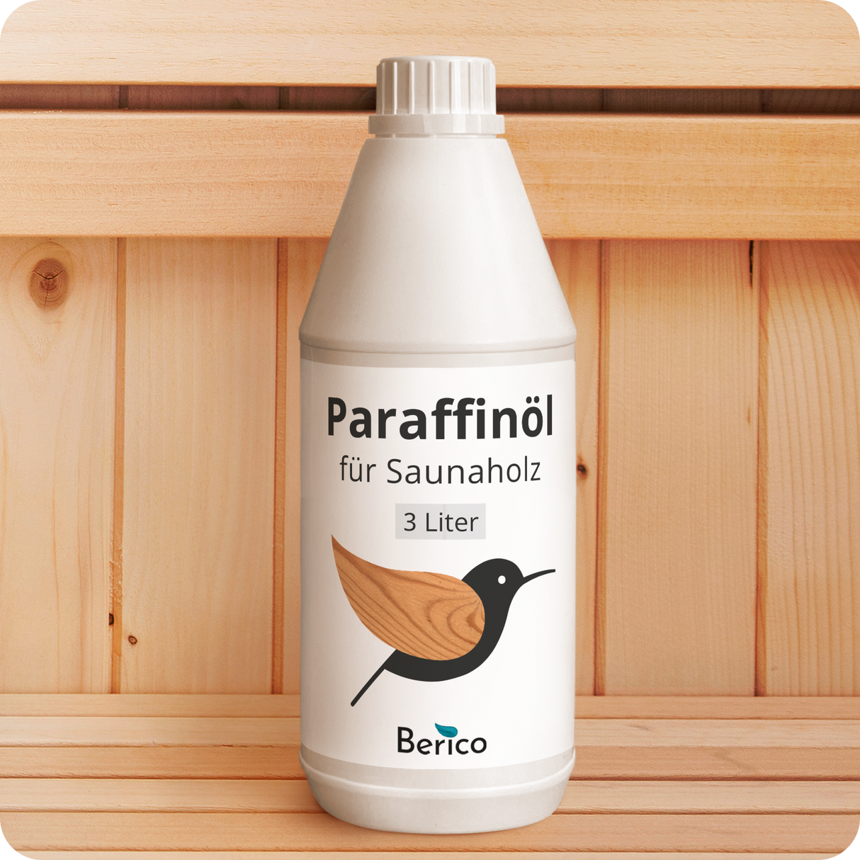 BERICO Paraffinöl: Pflegeöl zum Schutz von Saunaholz