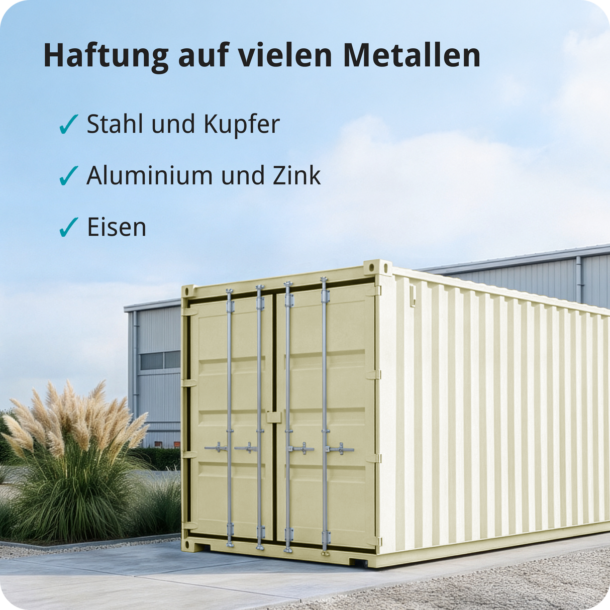 BERICO Metallfarbe: geruchsarmer und stark haftender 4-in-1 Lack