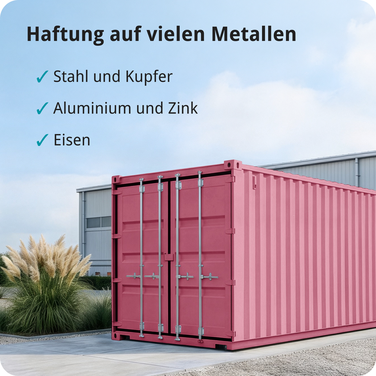 BERICO Metallfarbe: geruchsarmer und stark haftender 4-in-1 Lack
