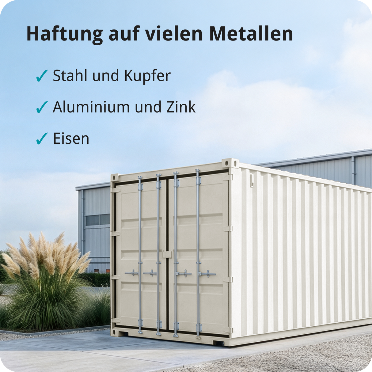 BERICO Metallfarbe: geruchsarmer und stark haftender 4-in-1 Lack