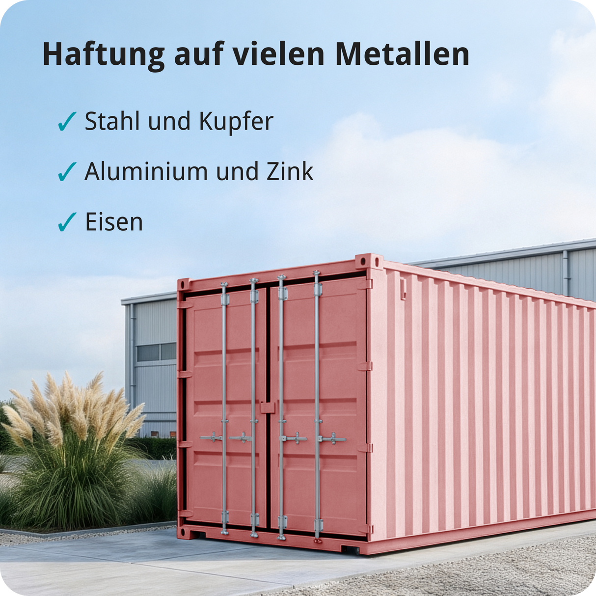 BERICO Metallfarbe: geruchsarmer und stark haftender 4-in-1 Lack