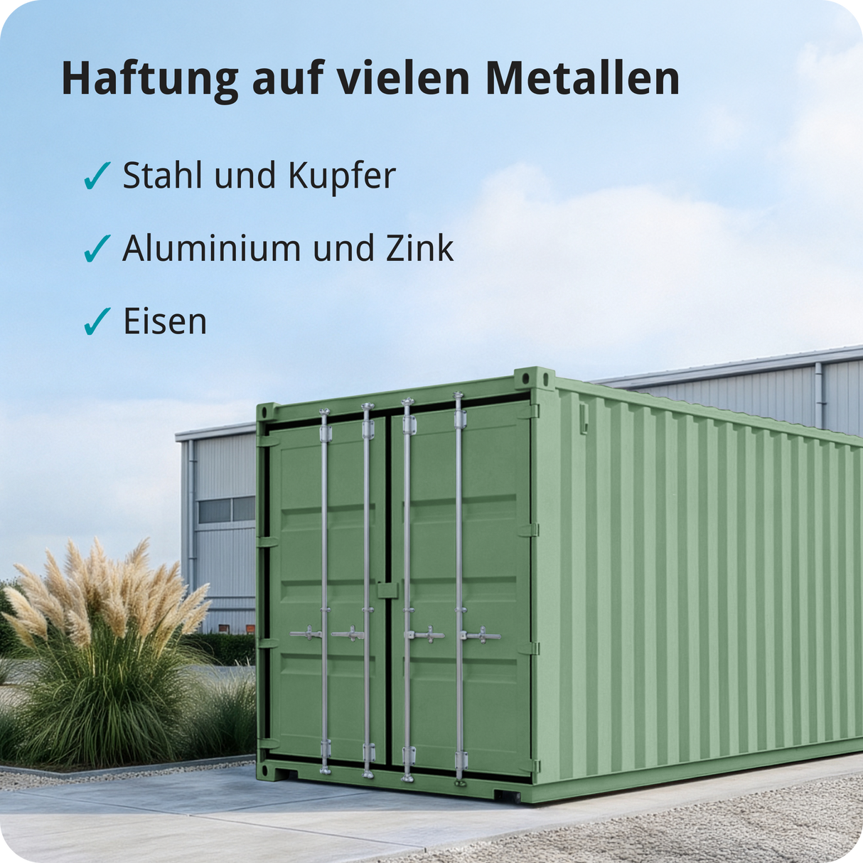 BERICO Metallfarbe: geruchsarmer und stark haftender 4-in-1 Lack