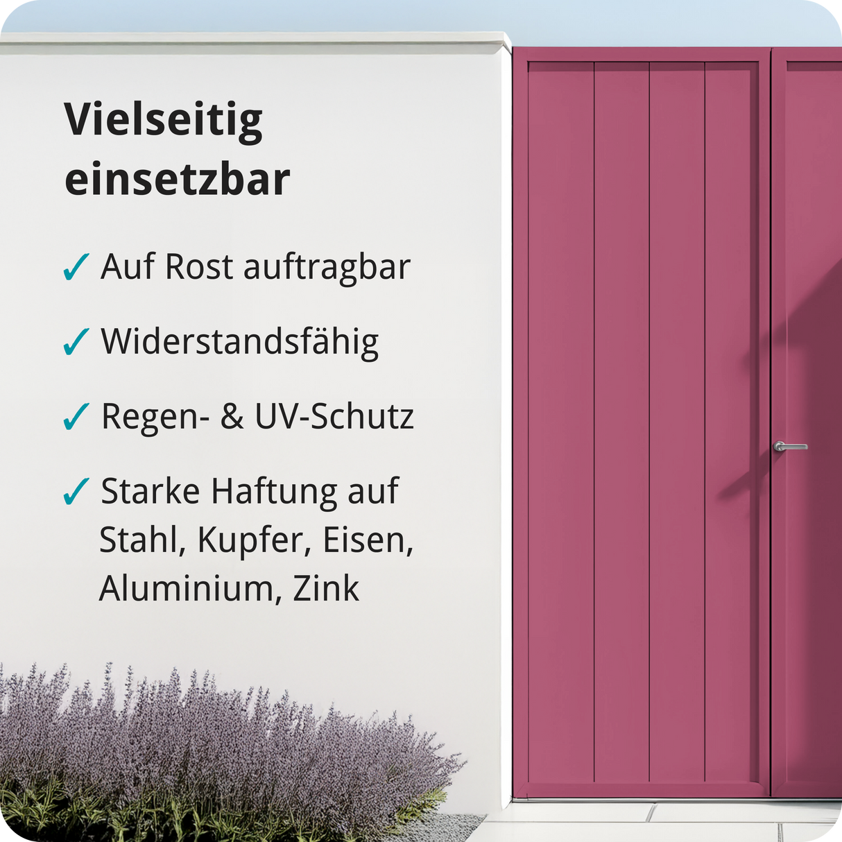 BERICO Metallfarbe: geruchsarmer und stark haftender 4-in-1 Lack