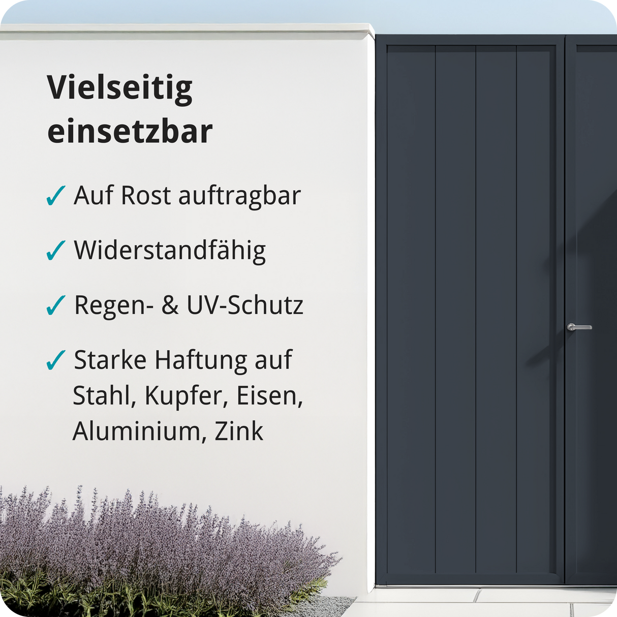 BERICO Metallfarbe: geruchsarmer und stark haftender 4-in-1 Lack