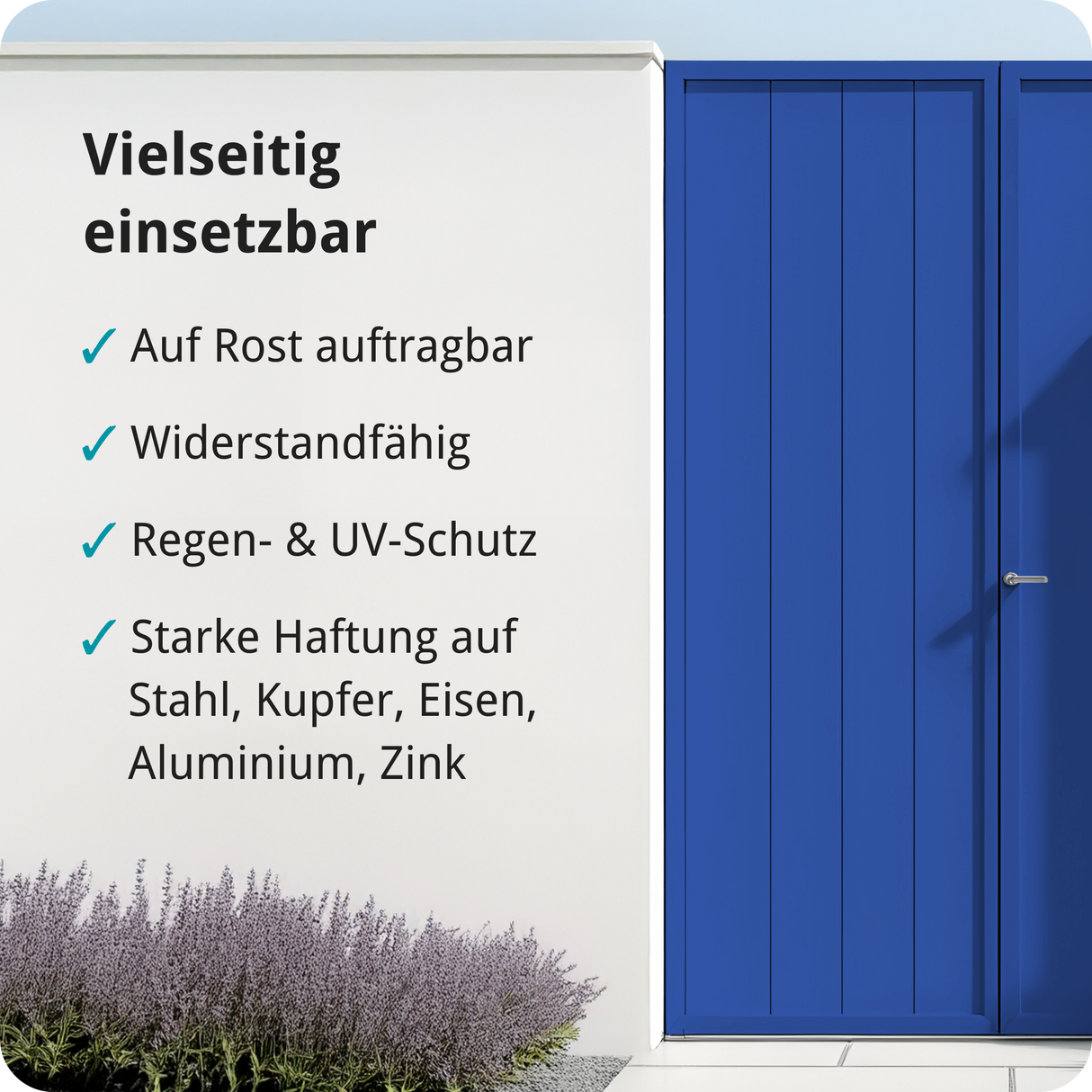 BERICO Metallfarbe: geruchsarmer und stark haftender 4-in-1 Lack