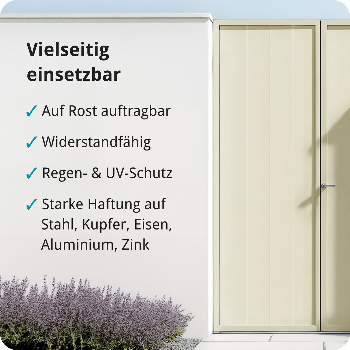 BERICO Metallfarbe: geruchsarmer und stark haftender 4-in-1 Lack