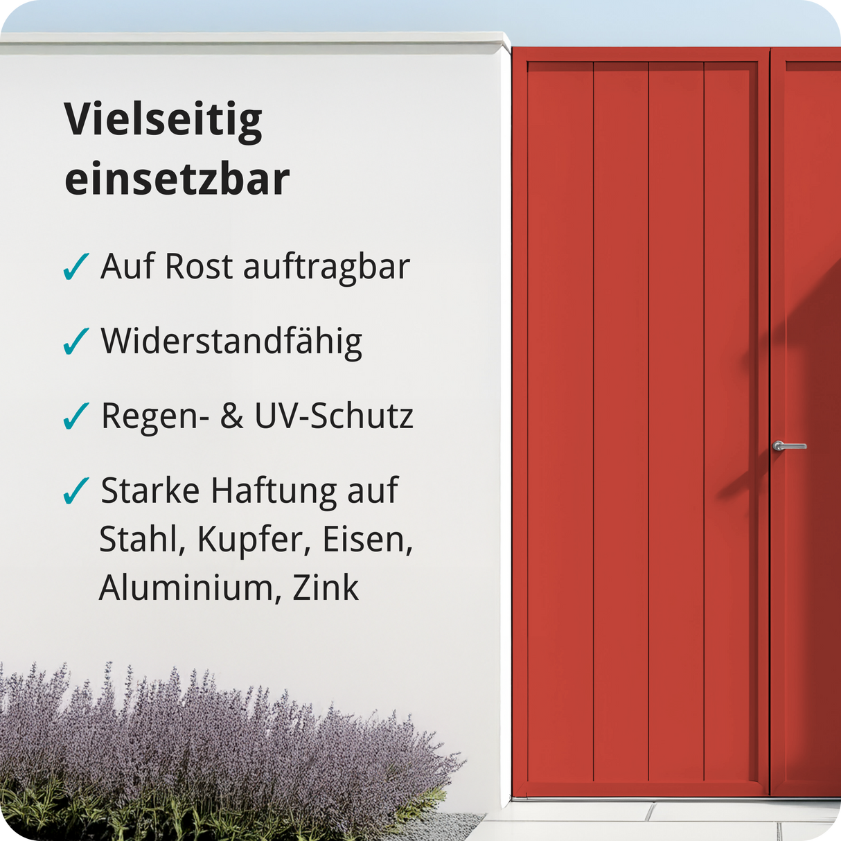 BERICO Metallfarbe: geruchsarmer und stark haftender 4-in-1 Lack