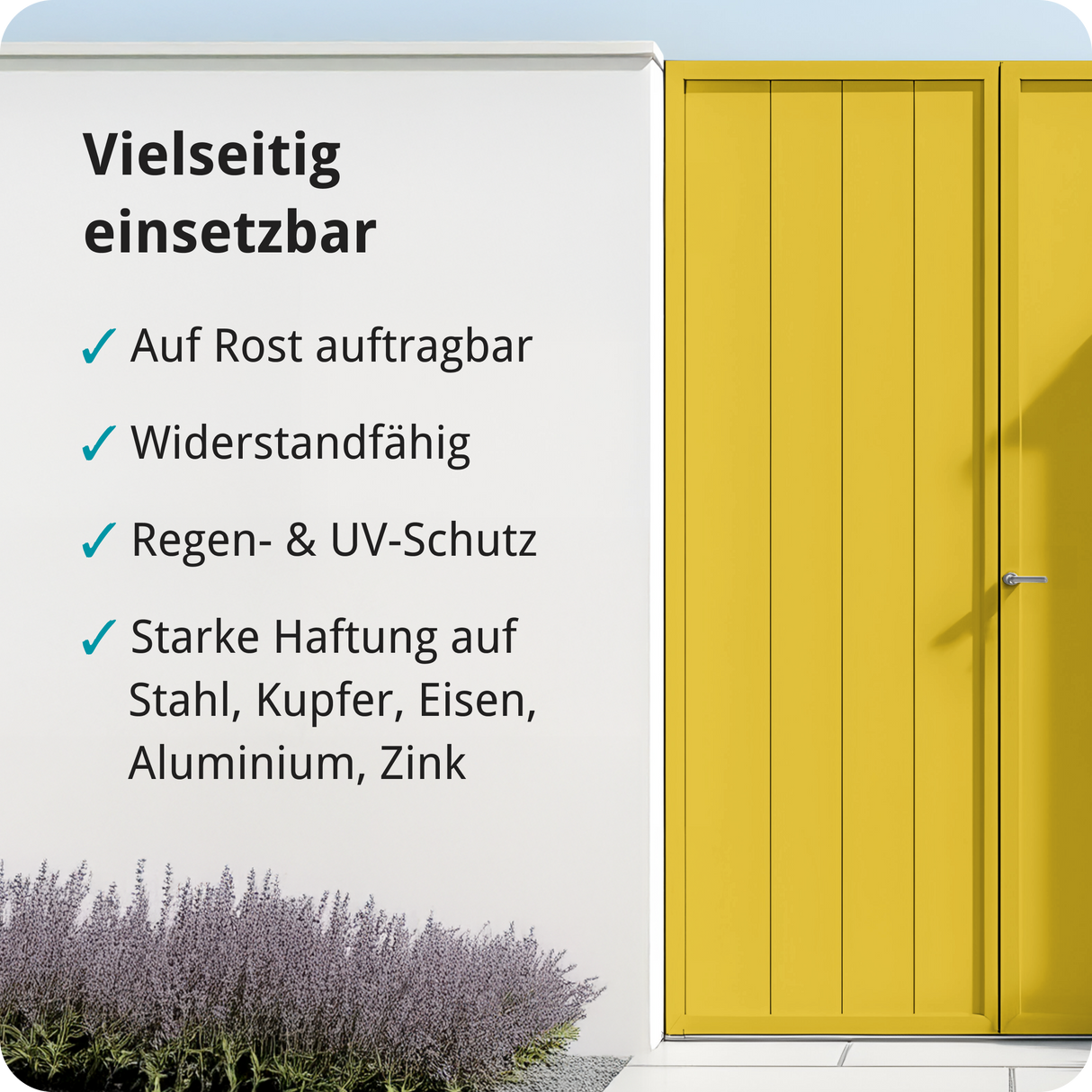 BERICO Metallfarbe: geruchsarmer und stark haftender 4-in-1 Lack