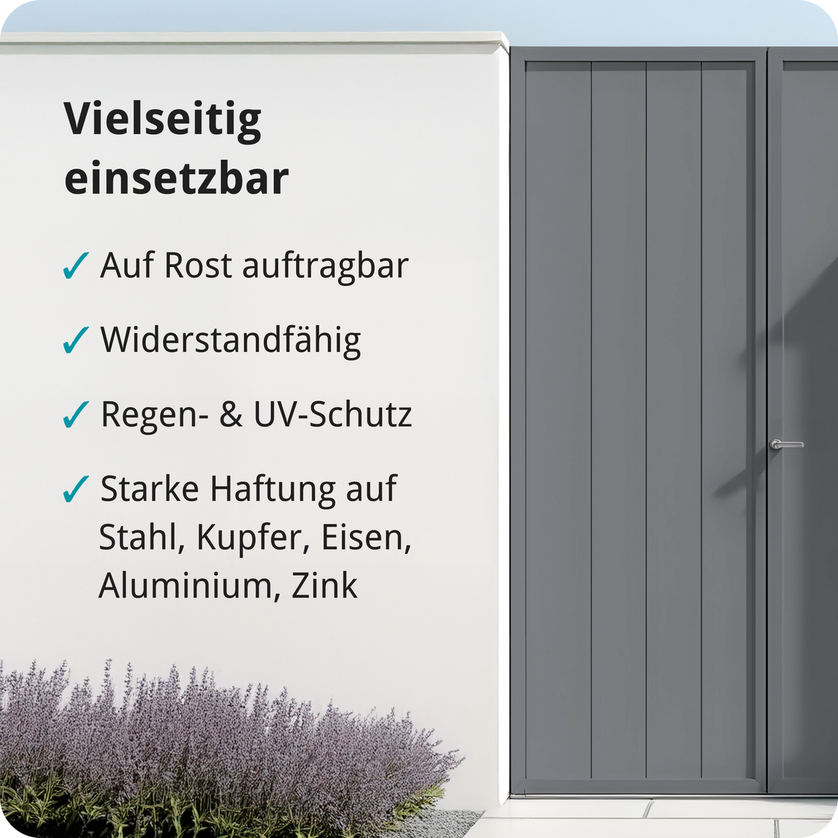 BERICO Metallfarbe: geruchsarmer und stark haftender 4-in-1 Lack