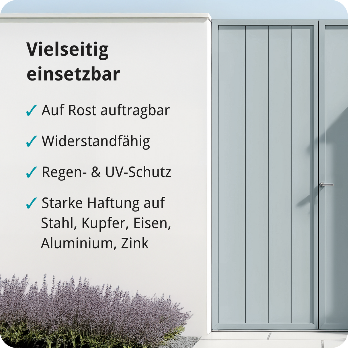 BERICO Metallfarbe: geruchsarmer und stark haftender 4-in-1 Lack