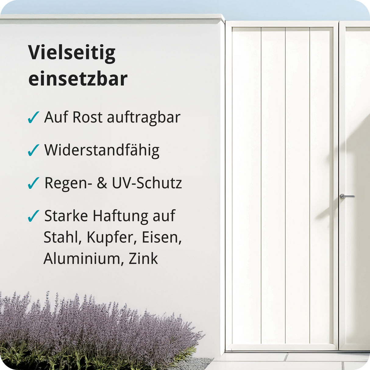 BERICO Metallfarbe: geruchsarmer und stark haftender 4-in-1 Lack