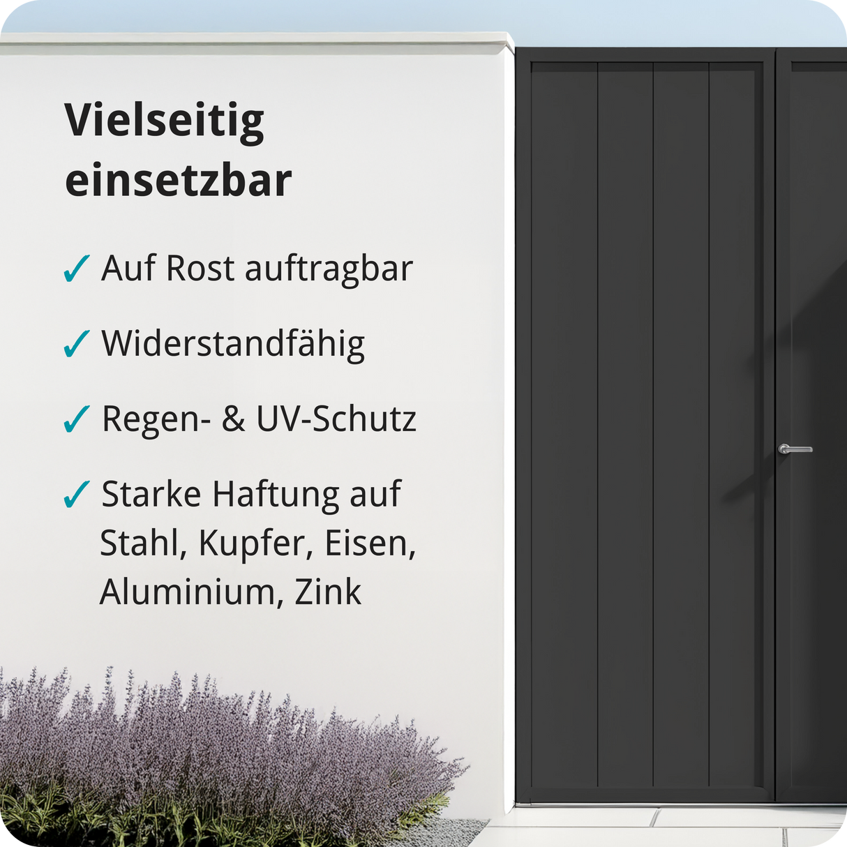 BERICO Metallfarbe: geruchsarmer und stark haftender 4-in-1 Lack