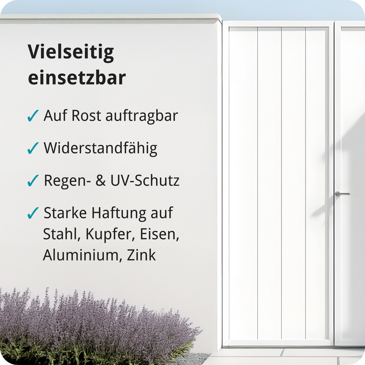 BERICO Metallfarbe: geruchsarmer und stark haftender 4-in-1 Lack