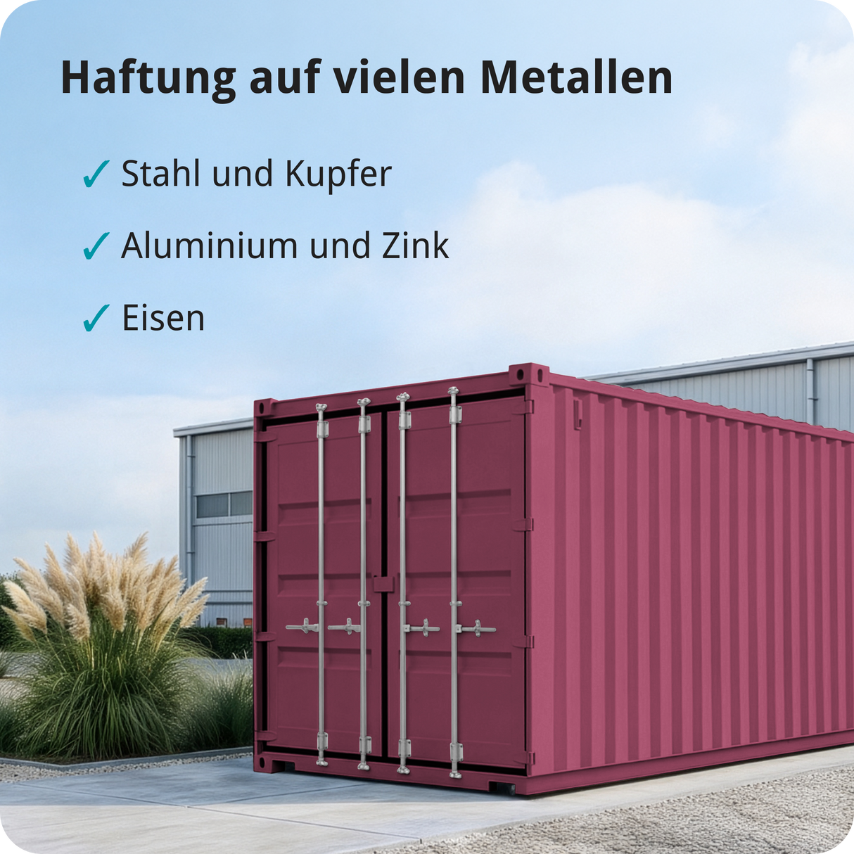BERICO Metallfarbe: geruchsarmer und stark haftender 4-in-1 Lack
