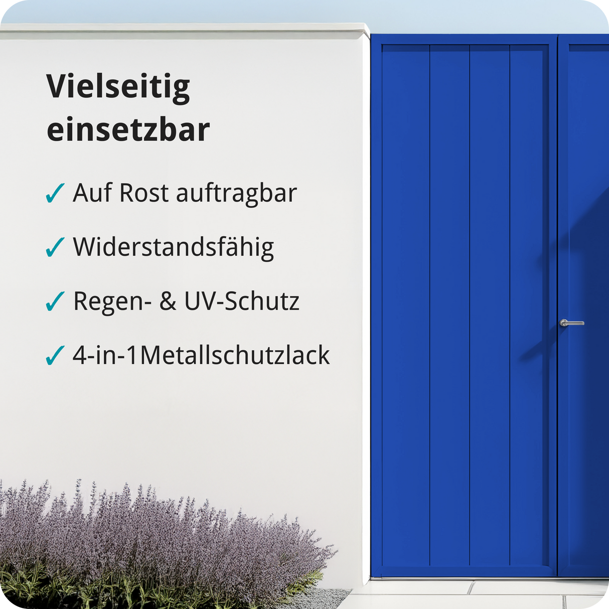 BERICO Metallfarbe: geruchsarmer und stark haftender 4-in-1 Lack