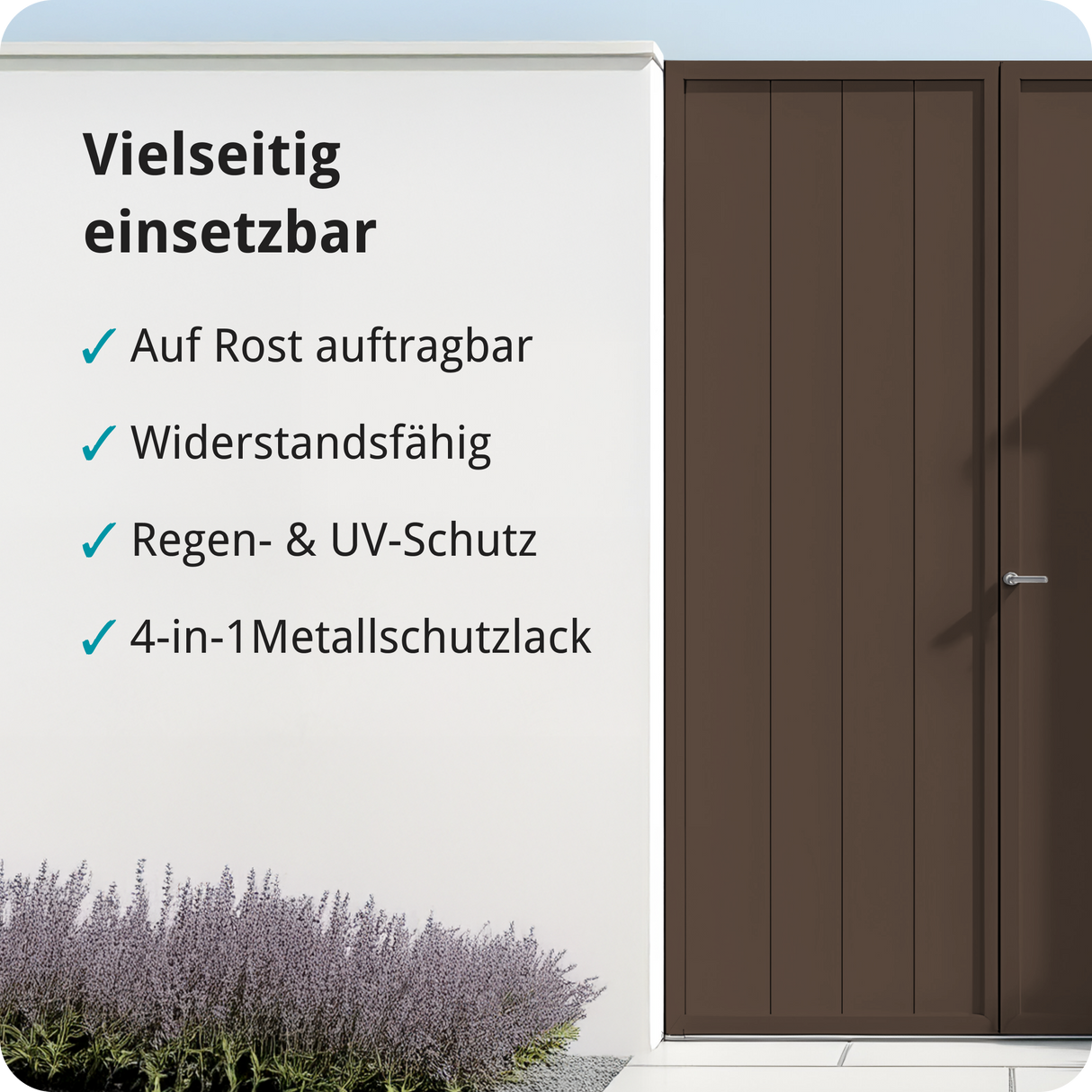 BERICO Metallfarbe: geruchsarmer und stark haftender 4-in-1 Lack