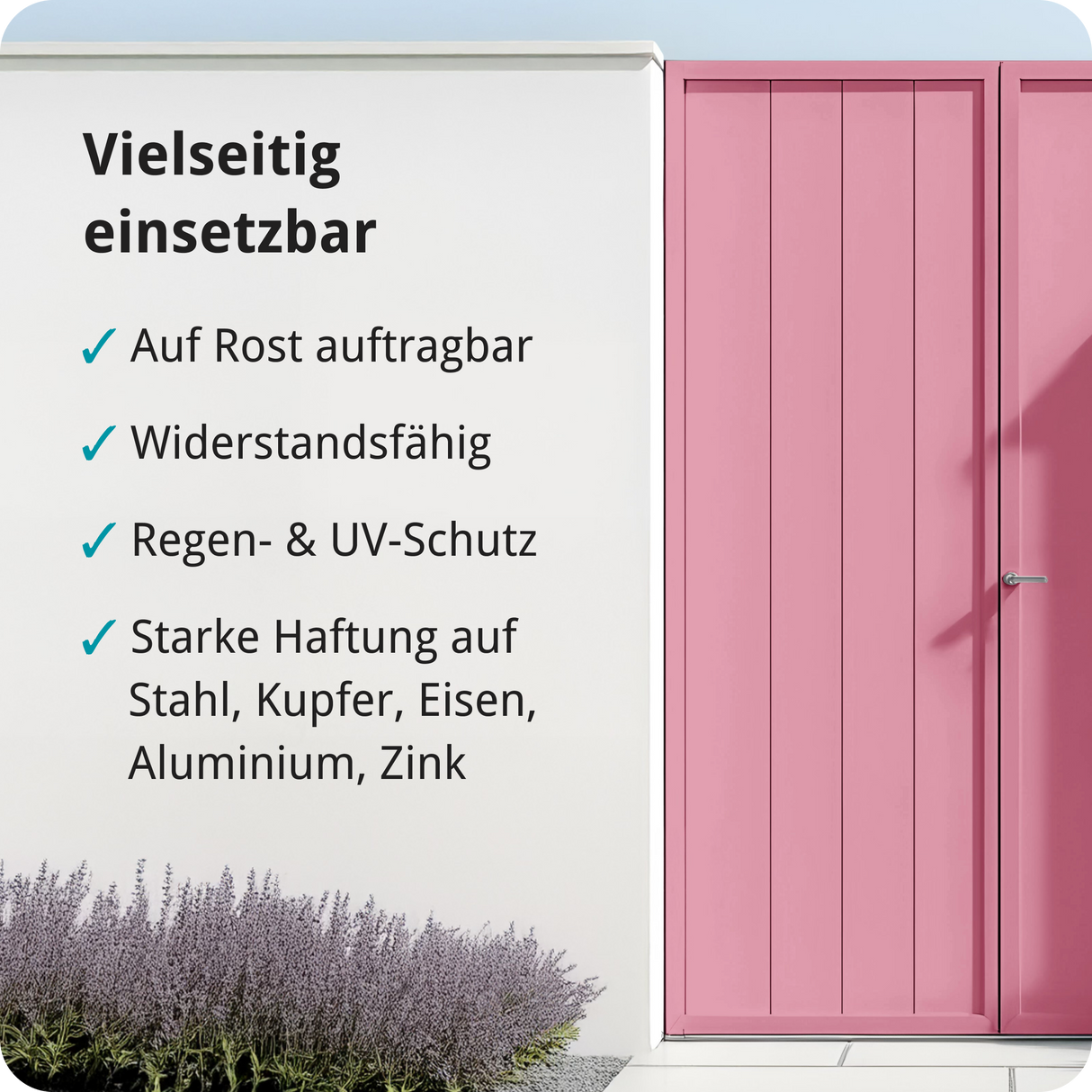 BERICO Metallfarbe: geruchsarmer und stark haftender 4-in-1 Lack