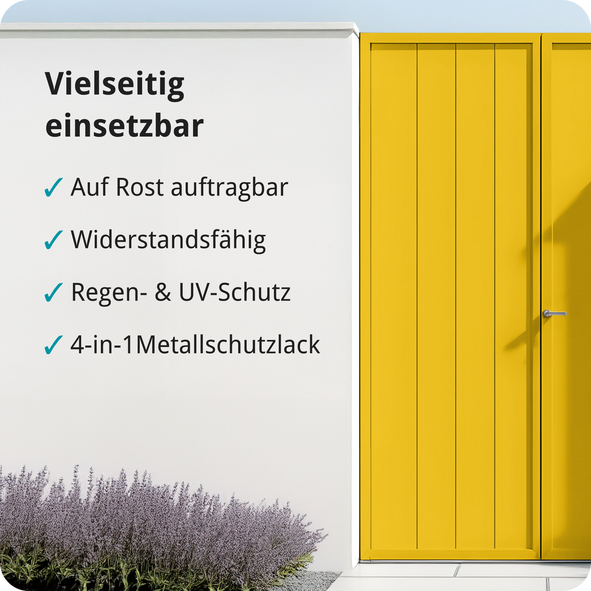 BERICO Metallfarbe: geruchsarmer und stark haftender 4-in-1 Lack