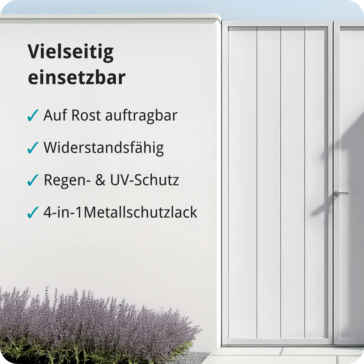 BERICO Metallfarbe: geruchsarmer und stark haftender 4-in-1 Lack