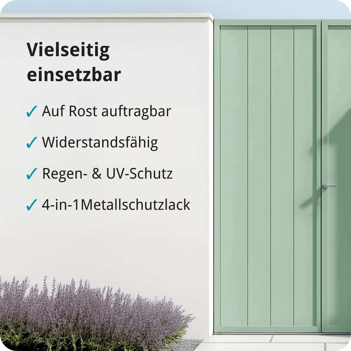 BERICO Metallfarbe: geruchsarmer und stark haftender 4-in-1 Lack