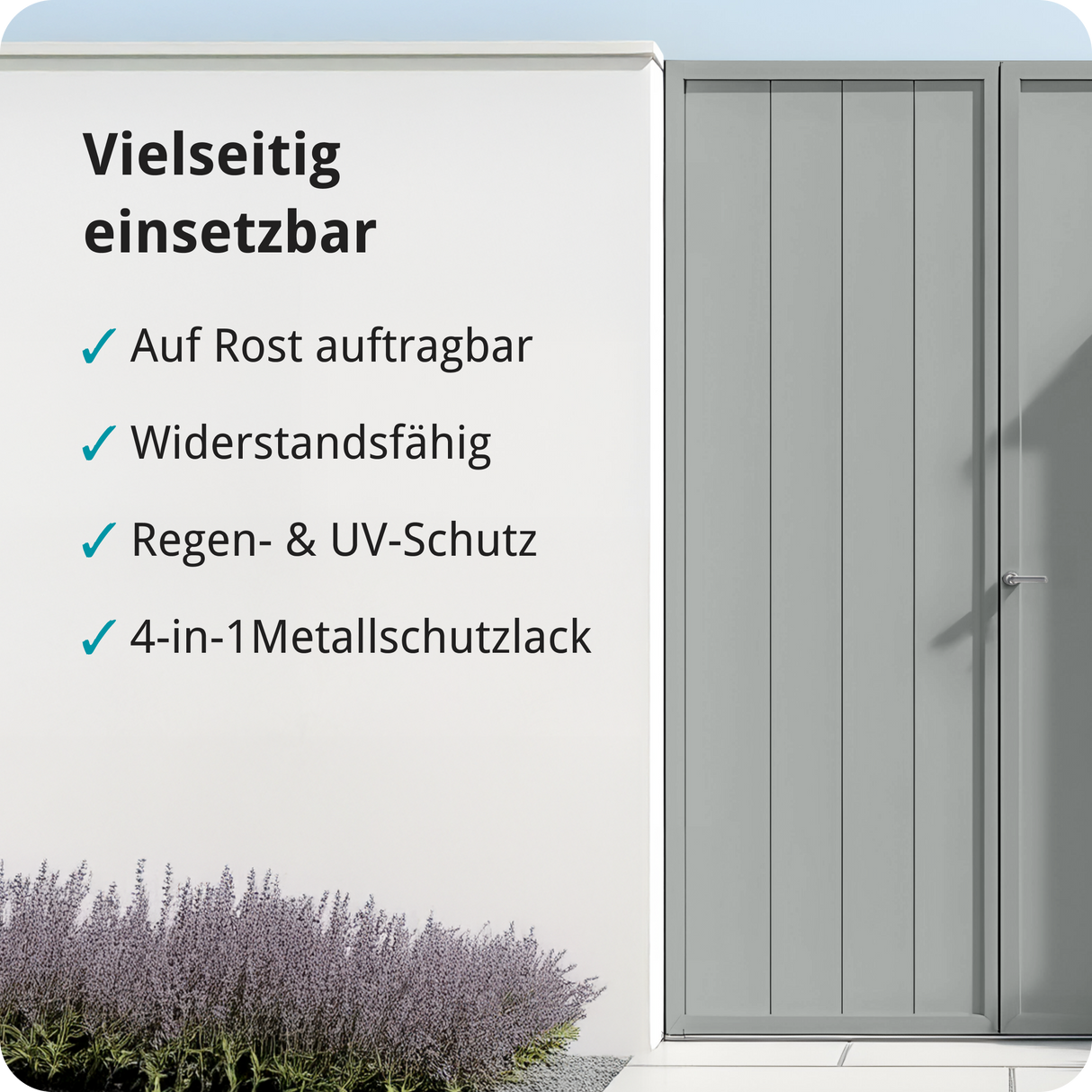 BERICO Metallfarbe: geruchsarmer und stark haftender 4-in-1 Lack