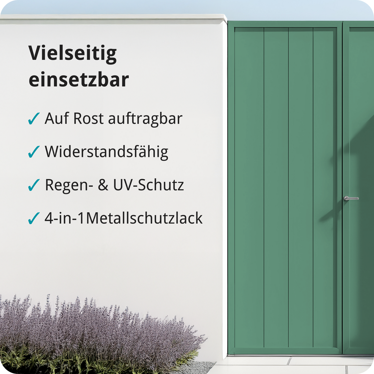 BERICO Metallfarbe: geruchsarmer und stark haftender 4-in-1 Lack