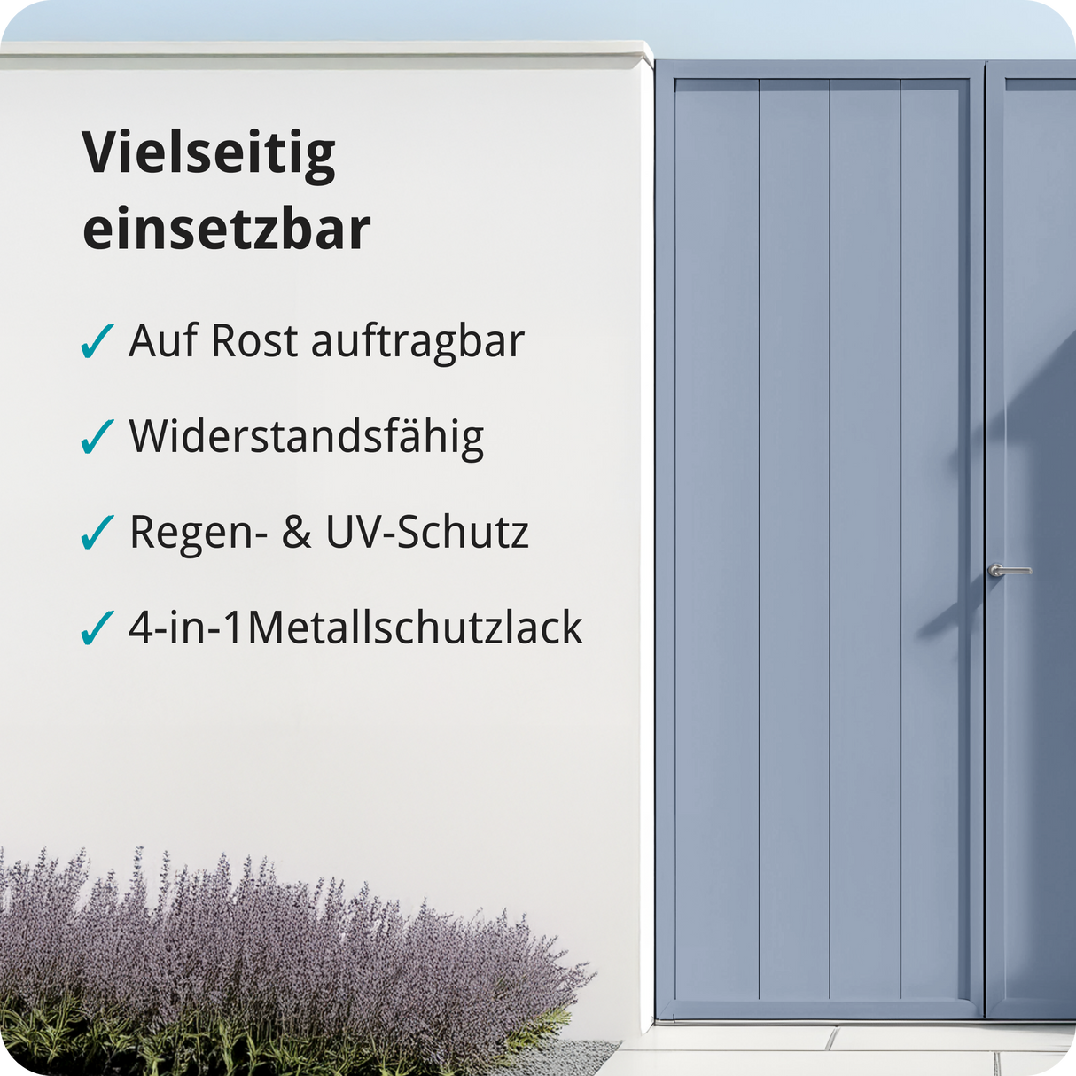 BERICO Metallfarbe: geruchsarmer und stark haftender 4-in-1 Lack