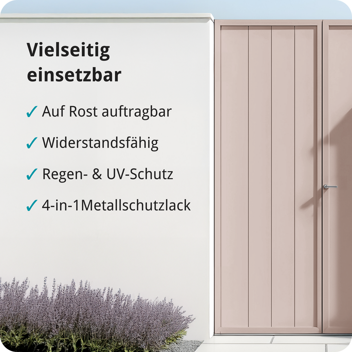 BERICO Metallfarbe: geruchsarmer und stark haftender 4-in-1 Lack