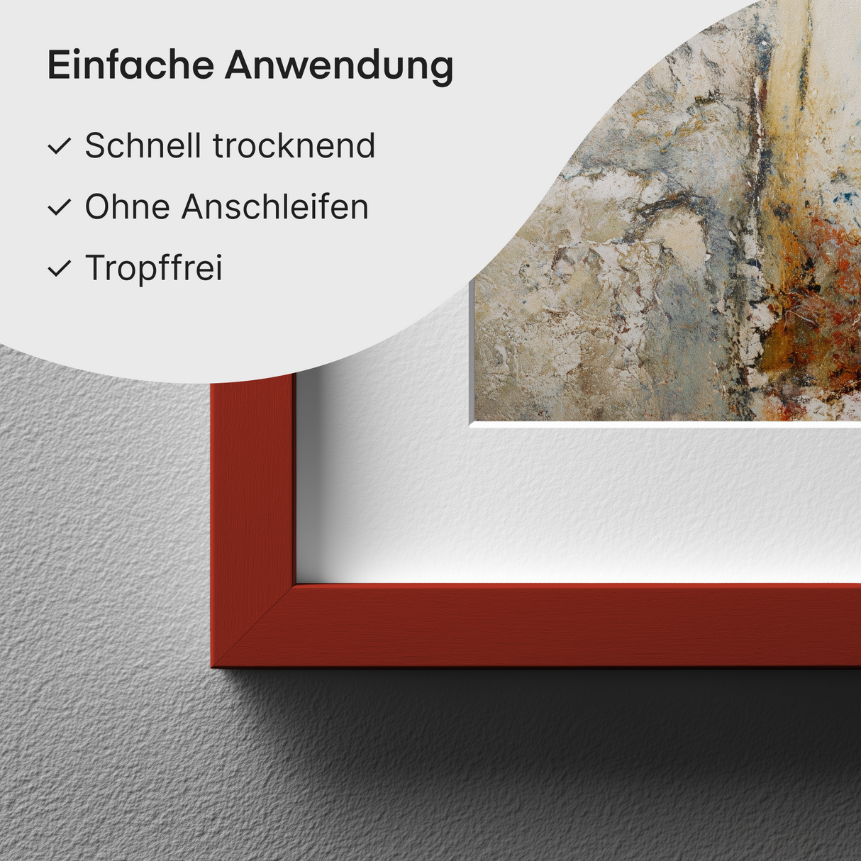 GRUNDMANN Acryllack: Premium 4-in-1 Lack, Buntlack und Möbelfarbe