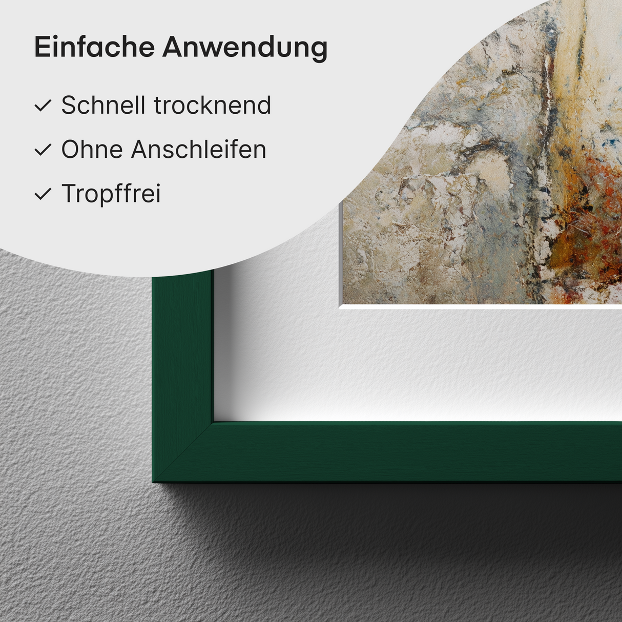 GRUNDMANN Acryllack: Premium 4-in-1 Lack, Buntlack und Möbelfarbe