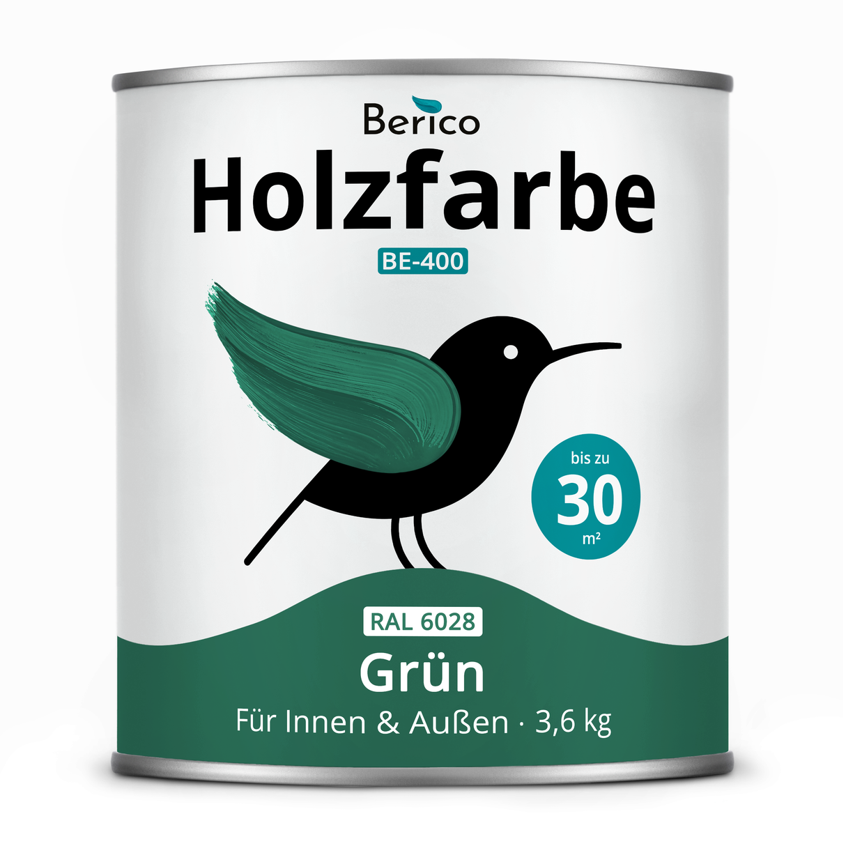 BERICO Holzfarbe: 4-in-1 Holzlack für Innen und Außen
