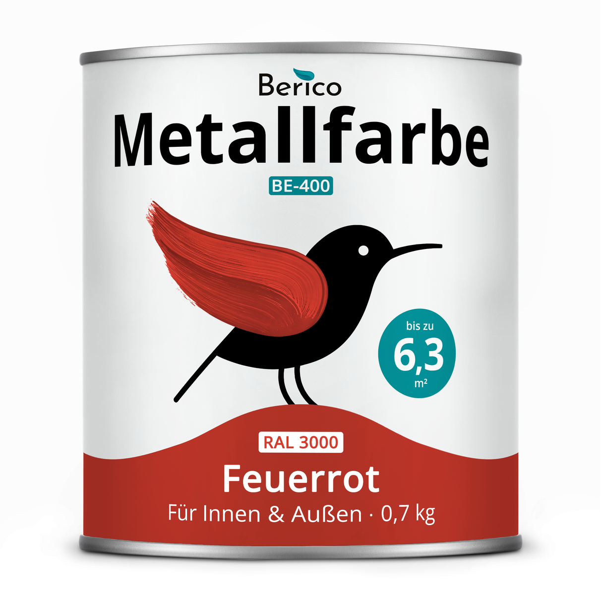 BERICO Metallfarbe: geruchsarmer und stark haftender 4-in-1 Lack