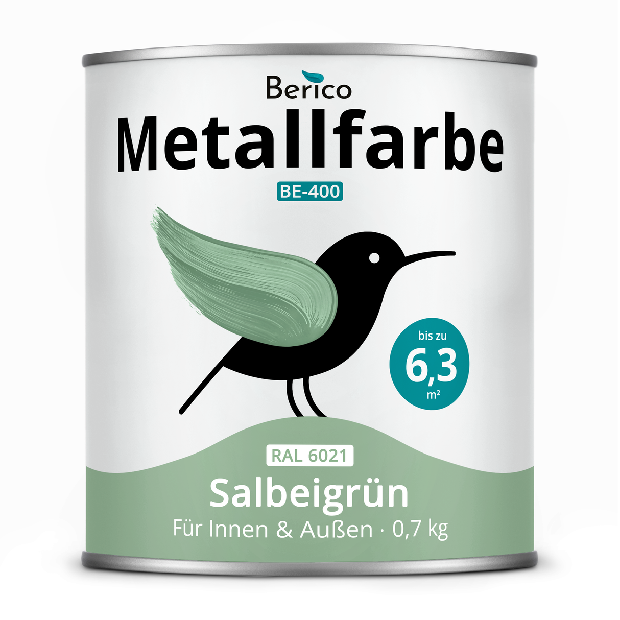 BERICO Metallfarbe: geruchsarmer und stark haftender 4-in-1 Lack